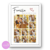 Imagem da oferta Quadro Família Personalizado Fotos Lembranças