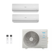 Imagem da oferta Ar-Condicionado Inverter Bi Split Elgin 18.000 BTUs (2x Evap Hi Wall 9.000) Quente/Frio 220V
