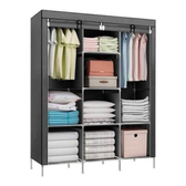 Imagem da oferta Guarda Roupa Dobrável Organizador De Roupa Cinza 88130b