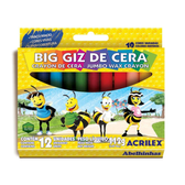 Imagem da oferta Big Giz De Cera 12 Cores