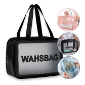 Imagem da oferta Bolsa Necessaire Feminina Transparente Mala Viagem Grande
