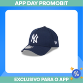 Imagem da oferta BONE NEW ERA 9FORTY A-FRAME SNAPBACK NEW YORK YANKEES MLB OFF WHITE