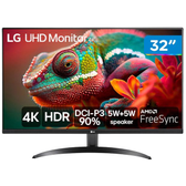 Imagem da oferta Monitor LG 32'' 4K UHD HDMI HDR10 AMD Free Sync MaxxAudio Dynamic Action Sync Black Stabilizer 60Hz - 32UR500-B