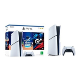 Imagem da oferta Console Sony PlayStation 5 Com Leitor de Discos SSD 1TB Controle Sem Fio DualSense + 2 Jogos