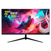 Imagem da oferta Monitor Gamer Rise Mode Retina 32" 2K 165hz 1ms IPS HDMI e DisplayPort sRGB 99% Suporte Vesa Preto - RM-MOG-32F1652K-B