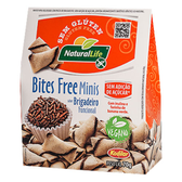 Imagem da oferta Bites Free Minis Brigadeiro Zero Açúcar Zero Glúten Vegano Natural Life 70g