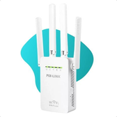 Imagem da oferta Repetidor de Sinal Wifi 2800m 4 Antenas Amplificador De Sinal