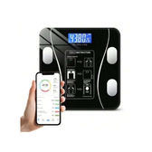 Imagem da oferta Balança Digital Bioimpedância Profissional 180KG Com Aplicativo de Celular Para Medir Massa Corporal IMC.