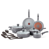 Imagem da oferta Jogo de Panelas Tefal Recycled Ceramic Cinza 10 Peças