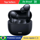 Imagem da oferta Fone Bluetooth Redmi Buds 6 Lite Preto Cancelamento de Ruído Ativo e Bateria de 38 horas - Produto Oficial Brasil