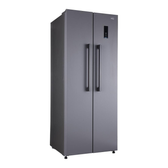 Imagem da oferta Geladeira Refrigerador HQ Frost Free Side by Side 460 Litros Cinza HQ-460SBSFF