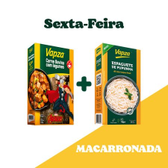 Imagem da oferta Peito de Frango com Mandioquinha 320g + Espaguete de Pupunha 300g