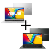 Imagem da oferta Kit Notebooks Asus Vivobook 15 Ryzen 7-5825U 16GB SSD 1TB Linux M1502YA-NJ613 + Vivobook Go 15 Ryzen 3-7320U 4GB SSD 128GB W11 E1504FA-NJ1364W