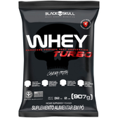 Imagem da oferta Whey Protein Black Skull Baunilha Whey Turbo - Refil - 907g