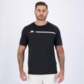 Imagem da oferta Camiseta Kappa Ecker Preta