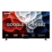 Imagem da oferta Smart TV 55" SEMP 4K LED 55S62 Google TV AiPQ Pro Google Assistente 3 HDMI e USB