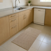 Imagem da oferta Tapete Sisal Passadeira Bege Antiderrapante Quarto 0,66x1,20