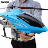 Imagem da oferta Grande helicóptero de controle remoto 80cm extra 2.4g 3.5ch rc drone de carregamento durável brinquedo drone modelo ua