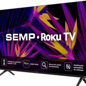 Imagem da oferta Smart TV 32" HD LED Semp 32R6610 Wi-Fi3 HDMI1 USB