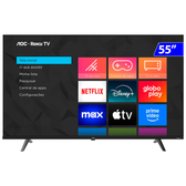 Imagem da oferta Smart TV AOC LED 55" 4K Wi-Fi HDR10 HDMI 55U7045/78G