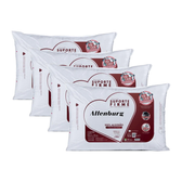 Imagem da oferta Kit 4 Travesseiros 50x70cm 180 Fios Suporte Firme Altenburg