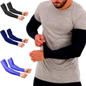 Imagem da oferta Kit 3 Pares Manguito Manga Protetor Braço Proteção Uv