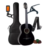 Imagem da oferta Kit Violão Iniciante Giannini Acústico N14 Nylon Completo