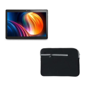 Imagem da oferta Combo: Tablet Multi U10 4G 10.1" 64GB 3GB NB386 + Case Neoprene para Tablet até 10,5" Preta