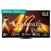 Imagem da oferta Smart TV Hisense QLED Mini UHD 4K 75" Polegadas Frequência 144 Hz e Wi-Fi - 75U86LUA