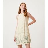 Imagem da oferta Vestido Curto em Viscose com Estampa Floral Tam PP