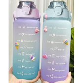 Imagem da oferta Garrafa De Água 2 Litros Com Canudo Squeeze - Booglee