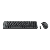 Imagem da oferta Combo Teclado e Mouse sem fio Logitech MK220 com Design Compacto Conexão USB Pilhas Inclusas e Layout ABNT2