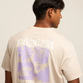 Imagem da oferta Camiseta Relaxed em Algodão Estonado com Ícones de Praia