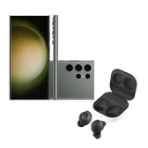 Imagem da oferta Combo Smartphone Samsung Galaxy S23 Ultra 5G 256GB 6.8" Verde + Fone de Ouvido Samsung Galaxy Buds FE