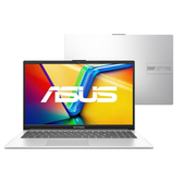 Imagem da oferta Notebook ASUS Vivobook Go 15 Intel Core i3 N305 4GB 128GB SSD W11 Home Tela 15.6" FHD Cool Silver - E1504GA-NJ440W