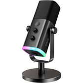 Imagem da oferta Microfone Dinâmico Fifine LED RGB USB - AM8