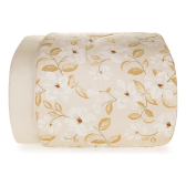 Imagem da oferta Edredom Karsten Vida Bela Edredom Solteiro Diseño Geométrico Color Bege De 180cm X 250cm