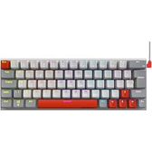 Imagem da oferta TECLADO MECÂNICO GAMER PCYES KUROMORI 60% WHITE GHOST - SWITCH BLUE - LED RAINBOW - PTKMWG60BL