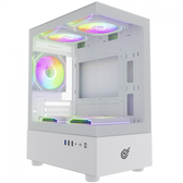 Imagem da oferta Gabinete Gamer Pure Power Aura Mid Tower Vidro Temperado MATX Sem Fonte Sem Fan Branco PP-CS-AUITWSF