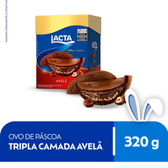 Imagem da oferta Ovo de Páscoa Lacta Tripla Camada Avelã 320g