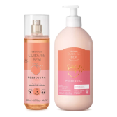 Imagem da oferta Kit Cuide-se Bem Pessegura: Body Splash 200ml + Loção 400ml