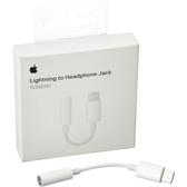 Imagem da oferta Adaptador Lightning para Fone de Ouvido de iPhone e iPad Branco - Apple - MMX62BZ/A