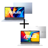 Imagem da oferta Kit Notebooks Asus Vivobook 15 Ryzen 7-5825U 16GB SSD 1TB KeepOS M1502YA-NJ613 + Vivobook Go 15 i3-N305 4GB SSD 128GB W11 E1504GA-NJ440W
