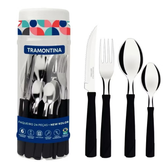 Imagem da oferta Jogo De Talheres Faqueiro Tramontina 24 Peças Aço Inox - New Kolor