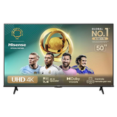 Imagem da oferta Hisense Smart TV UHD 4K DLED 50" Polegadas 50A6K com HDR10+ Dolby Vision Game Mode Controle por Voz Alexa Built-In AirPl