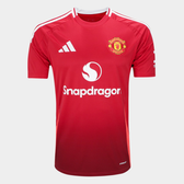 Imagem da oferta Camisa Adidas Manchester United Home 24/25 s/n° Torcedor - Masculina