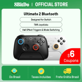 Imagem da oferta Controle Sem Fio com Dock 8BitDo Ultimate 2