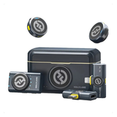 Imagem da oferta Microfone Hollyland Lark M2 Duo Combo Duplo Para 2 Pessoas Preto