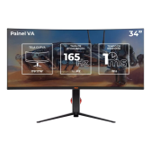 Imagem da oferta Monitor Gamer Pichau Nexus Wide S34 Va Curvo Wqhd 1ms 165hz