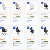 Imagem da oferta Cadeiras de escritório em PROMOÇÃO